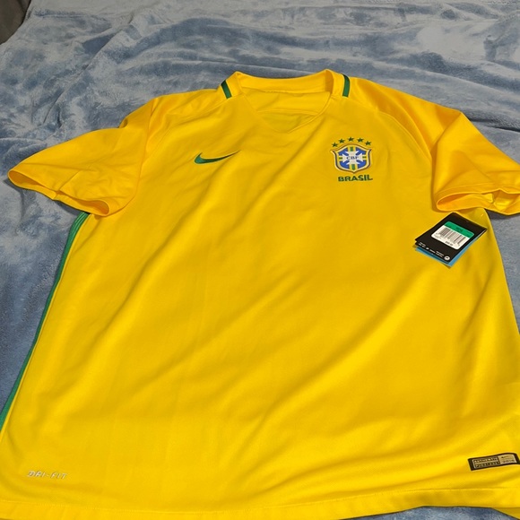 Nike Shirts Mens Brazil Soccer Shirt Poshmark